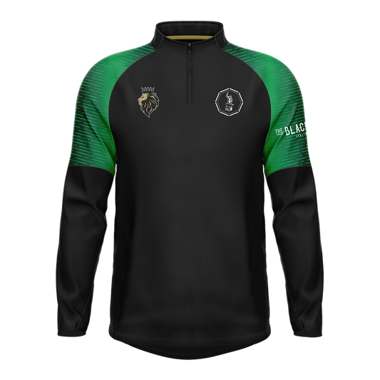 **50% OFF** The Black Forge ¼ Zip Midlayer Top