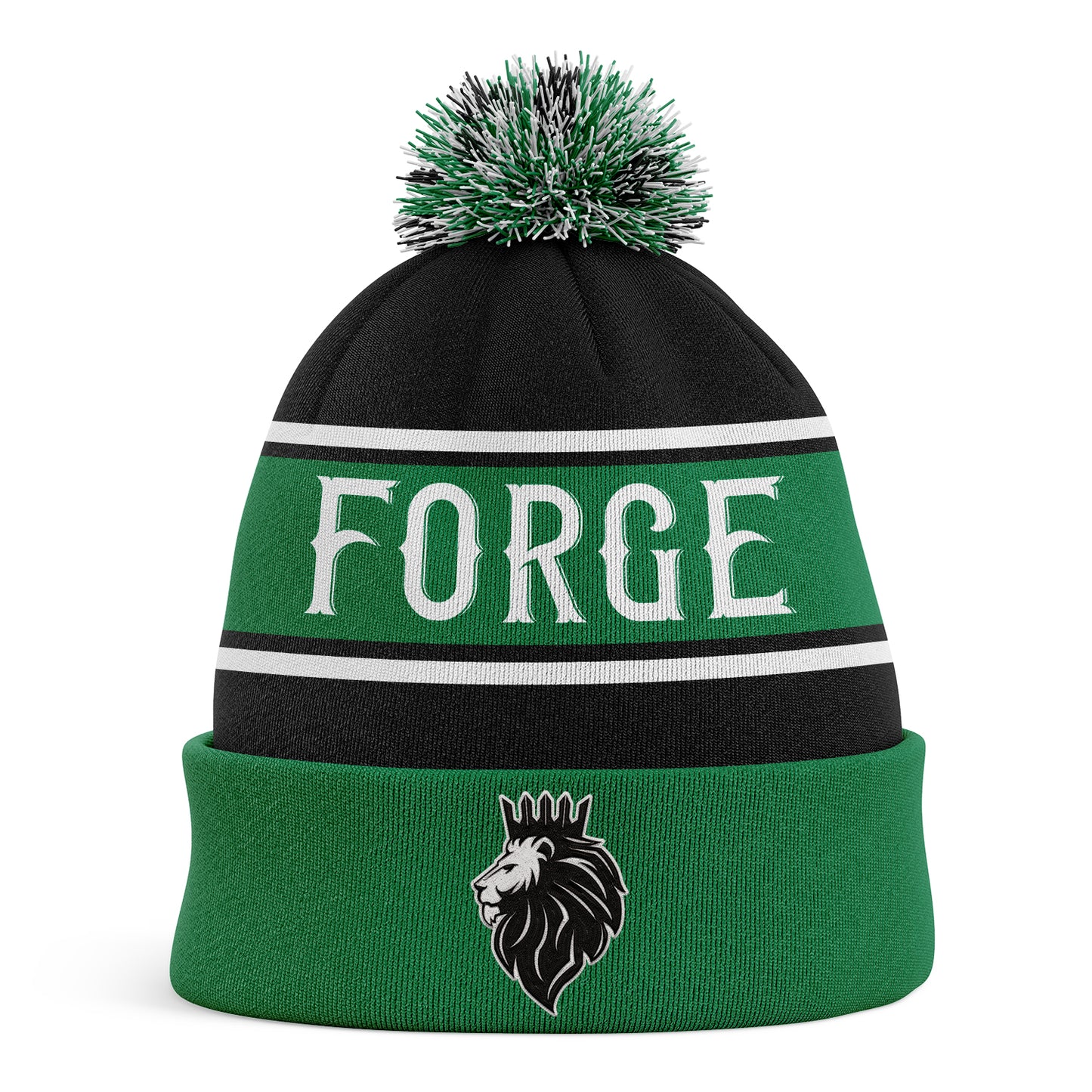 The Black Forge Bobble Beanie