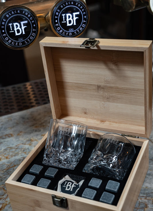 The Black Forge Glassware Gift Set