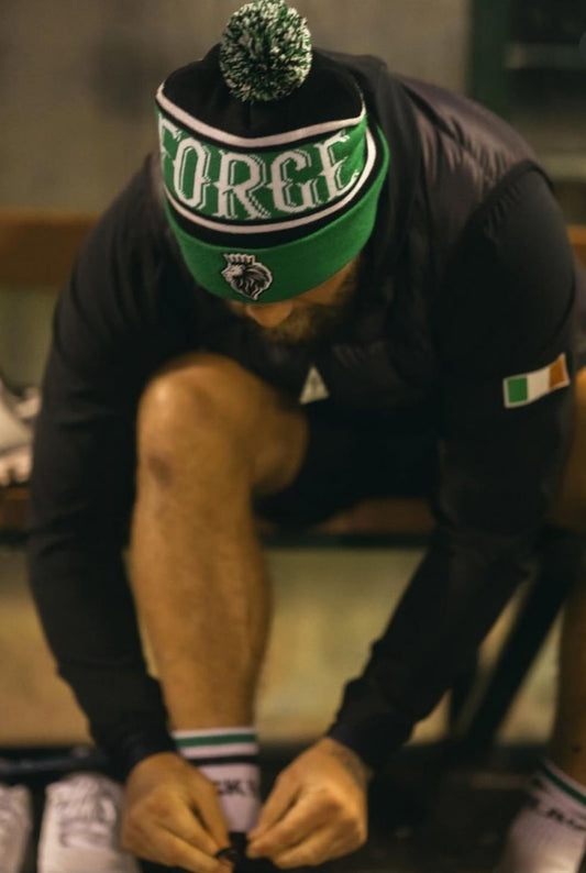 The Black Forge Bobble Beanie